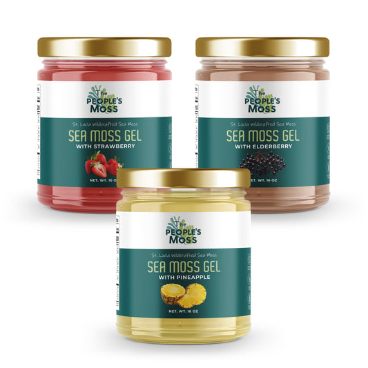 Sea Moss Gel [Strawberry/Elderberry/Pineapple]